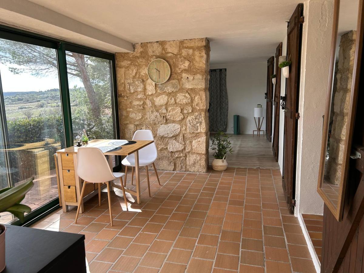 Grand T2 Bis Avec Terrasse Et Vue Apartment Portel-des-Corbieres Exterior photo